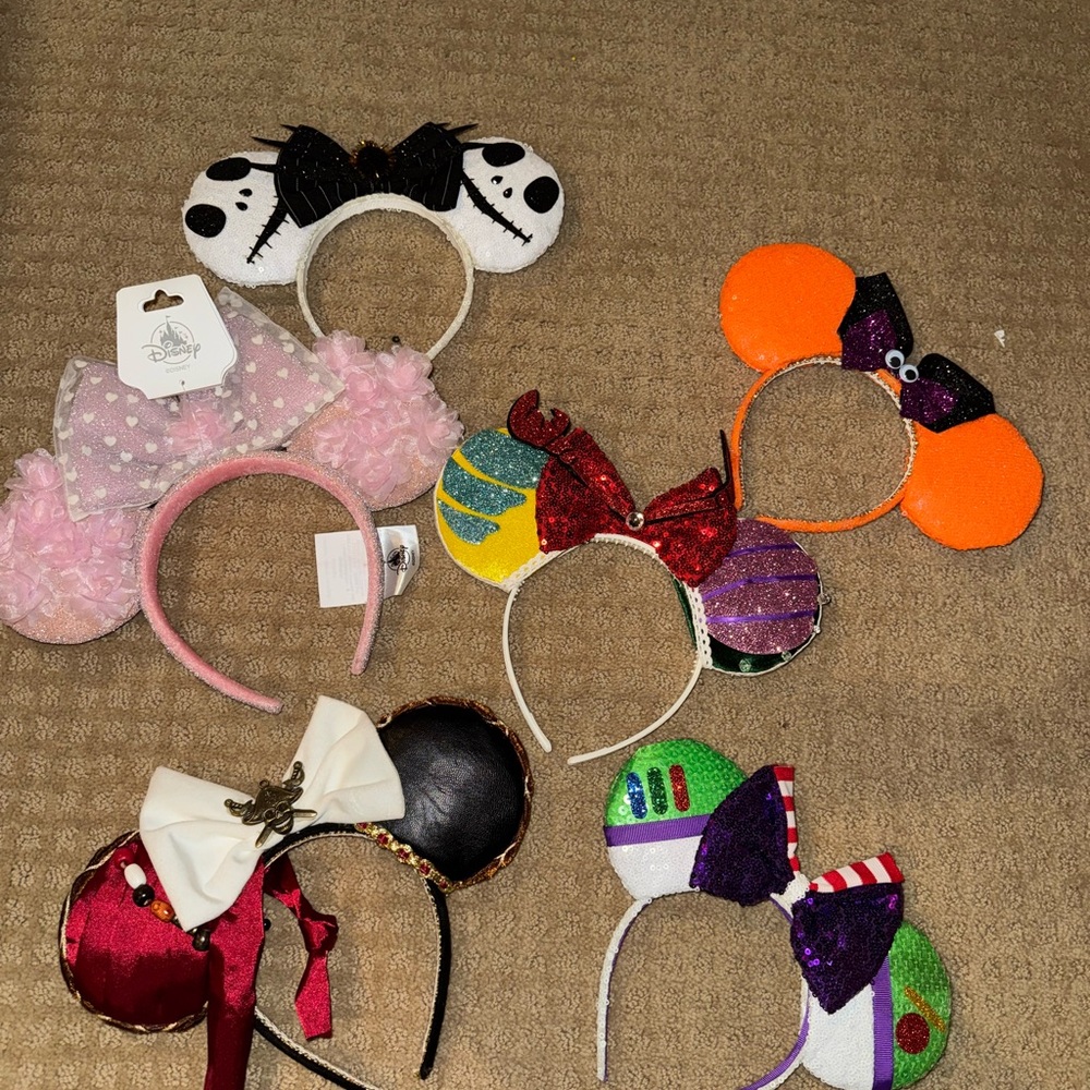 Disney Kids Costume Headbands - Multicolor Set